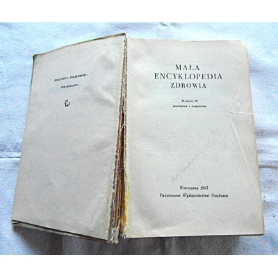 Pr.zb. MAŁA ENCYKLOPEDIA  ZDROWIA  2069