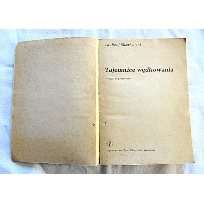 Skarżyński A. TAJEMNICE WĘDKOWANIA  206/9
