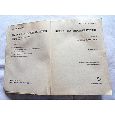 Rogers E.M. FIZYKA DLA DOCIEKLIWYCH Cz.1 387/8