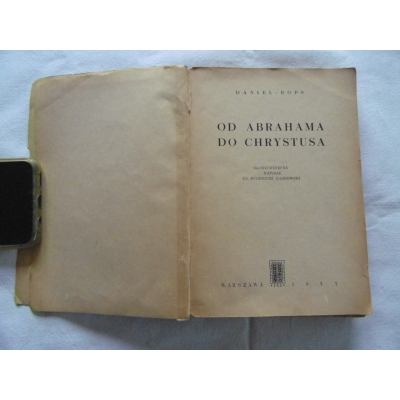 Rops D.  OD ABRAHAMA DO CHRYSTUSA  6/10