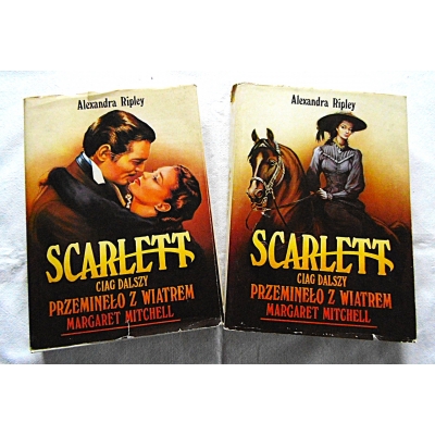 Ripley A. SCARLETT ciąg dalszy PRZEMINĘŁO Z WIATREM  M. Miitchel Tom I,II