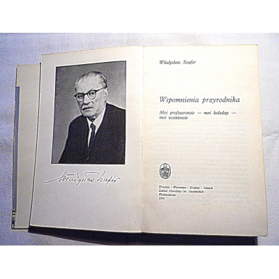 Szafer W. WSPOMNIENIA PRZYRODNIKA