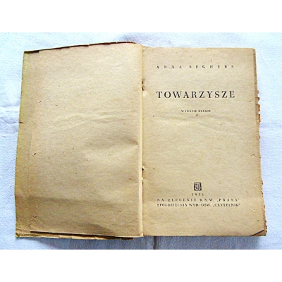 Seghers A. TOWARZYSZE