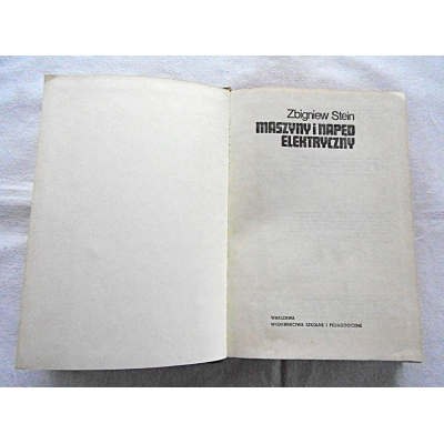 Stein Z. MASZYNY I NAPĘD ELEKTRYCZNY  21/10