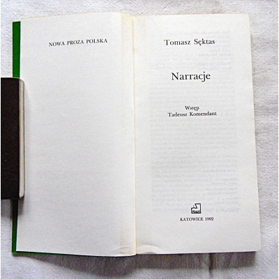 Sęktas T. NARRACJE