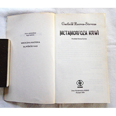 Reeves-Stevens G. METAMORFOZA KRWI  206/9