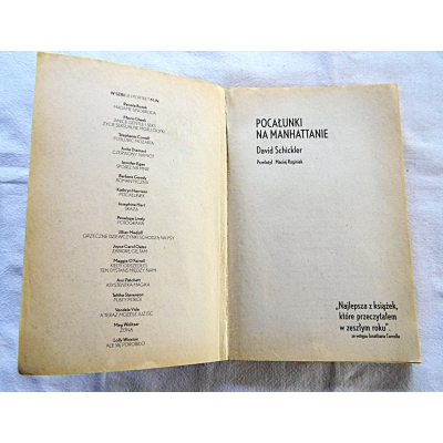 Schickler D. POCAŁUNKI NA MANHATTANIE 1/16