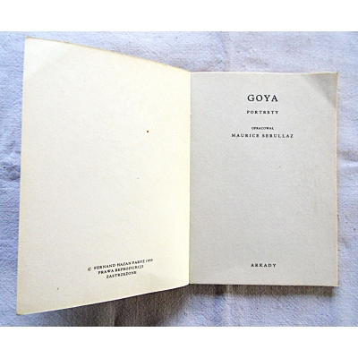 Serullaz M. GOYA Portrety  206/9