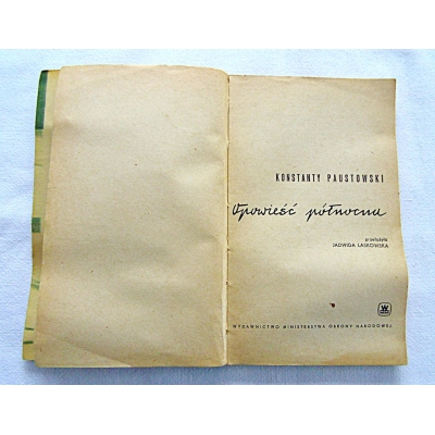 Paustowski K. OPOWIEŚĆ PÓŁNOCNA  157/9