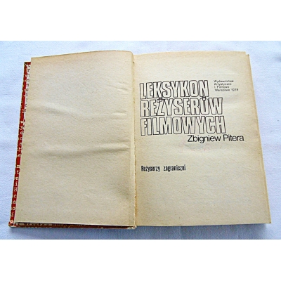 Pitera Z. LEKSYKON REŻYSERÓW FILMOWYCH  92/11