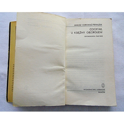 Odrowąż-Pieniążek J. COCTAIL U KSIĘŻNY GIEORGIJEW
