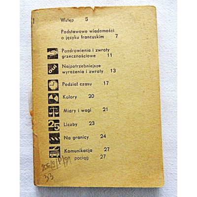 Piechocki W. MINI - ROZMÓWKI FRANCUSKIE  206/9