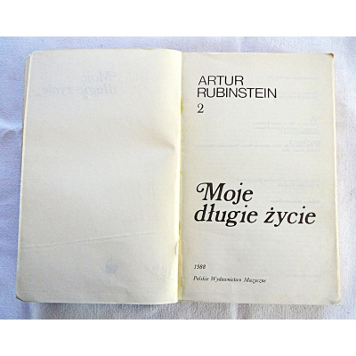 Rubinstein A. MOJE DŁUGIE ŻYCIE Tom 2  7/6