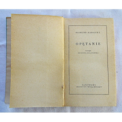 Radiguet R. OPĘTANIE 38/05