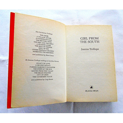 Trollope J. GIRL FROM THE SOUTH  166/12