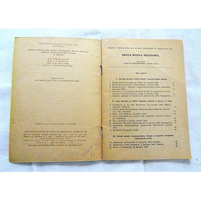 Tarnogrodzki T. DRUGA WOJNA ŚWIATOWA Teksty źródłowe do nauki historii ... 38/05