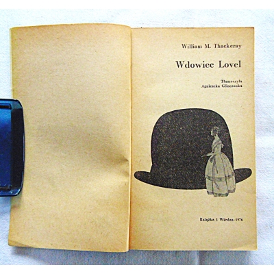 Thackeray W.M.  WDOWIEC LOVEL