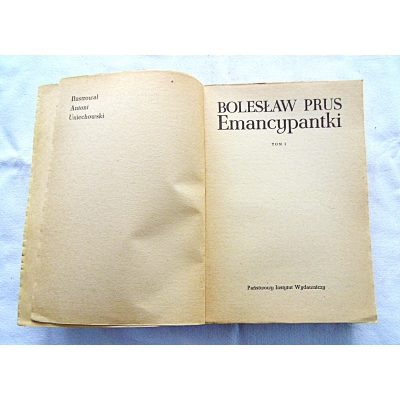 Prus B. EMANCYPANTKI  Tom I