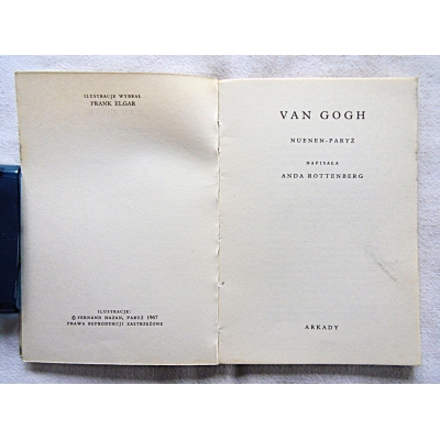 Rottenberg A. VAN GOGH Nuenen-Paryż  206/9