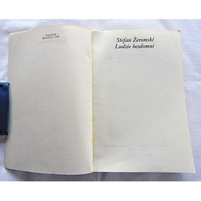 Żeromski S. LUDZIE BEZDOMNI  206/9