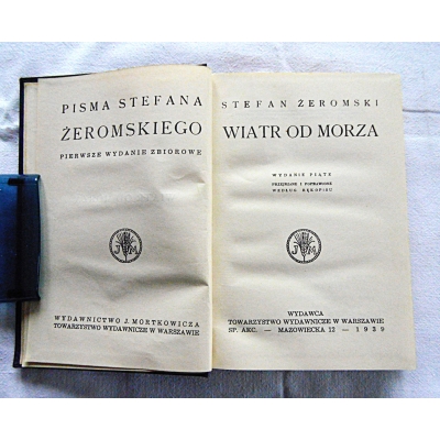 Żeromski S.  WIATR OD MORZA   206/9