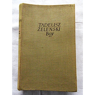 Żeleński /Boy/ T. OBRACHUNKI FREDROWSKIE  Tom 5  206/9