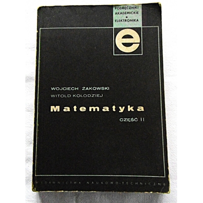 Żakowski W. MATEMTYKA  Część II 27/9