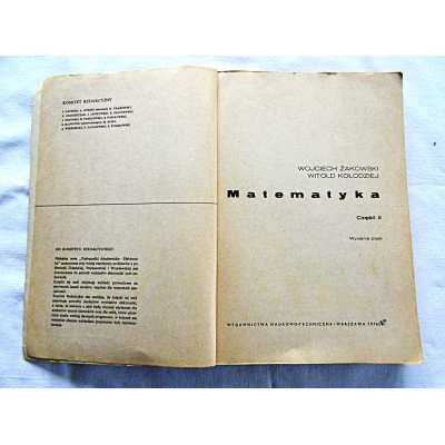 Żakowski W. MATEMTYKA  Część II 27/9