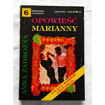 Zadrożna A. OPOWIEŚĆ MARIANNY  206/9