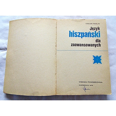 Perlin O. JĘZYK HISZPAŃSKI DLA ZAAWANSOWANYCH