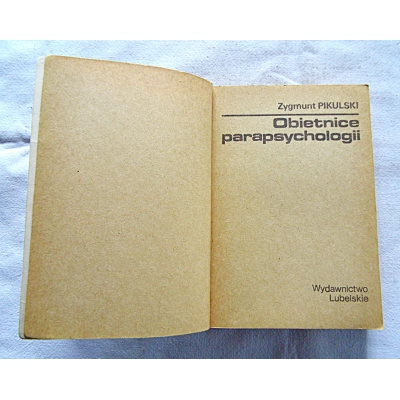 Pikulski Z. OBIETNICE PARAPSYCHOLOGII  206/9