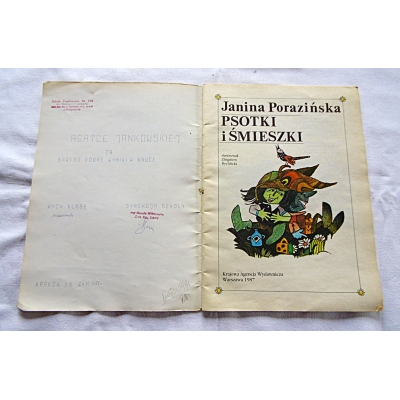 Porazińska J. PSOTKI I ŚMIESZKI  145/14