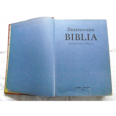 Pr.zb. ILUSTROWANA BIBLIA  dla dziewcząt i chłopców  425/14