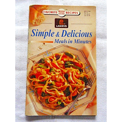 Pr.zb.  SIMPLE & DELICIUS  Meals in Minutes   425/14