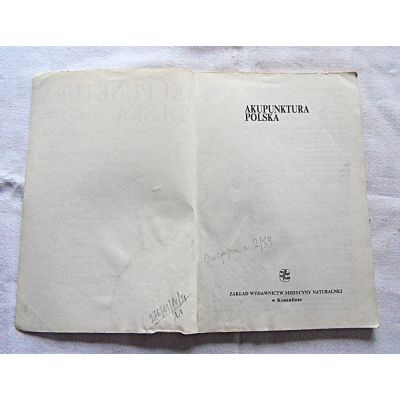 Pr.zb.  AKUPUNKTURA POLSKA (6)  2/89