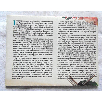 Pr.zb.  WEST INDIES  The Making of America