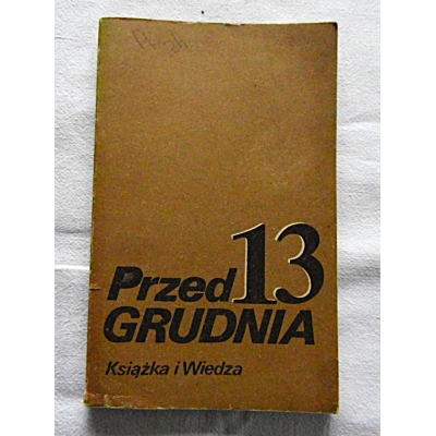 Pr.zb. PRZED 13 GRUDNIA  111/9