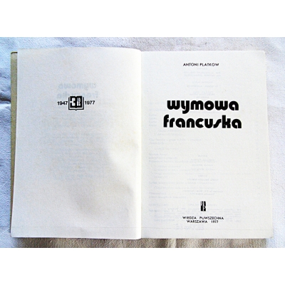 Platkow A. WYMOWA FRANCUSKA  170/13