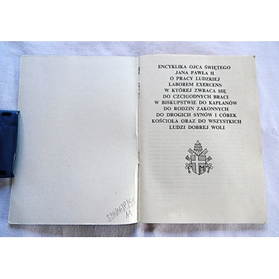 Jan Paweł II  ENCYKLIKA  LABOREM EXERCENS  238/16