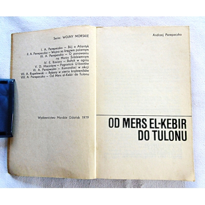 Perepeczko A. OD MERS EL-KEBIR DO TULONU   86/9/