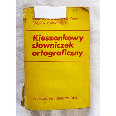 Pisarek W. KIESZONKOWY SŁOWNICZEK ORTOGRAFICZNY  97/7