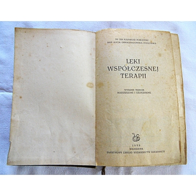 Podlewski J.K. LEKI WSPÓŁCZESNEJ TERAPII   32/10
