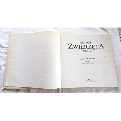 Soha L O' Biso  GINĄCE ZWIERZĘTA ŚWIATA