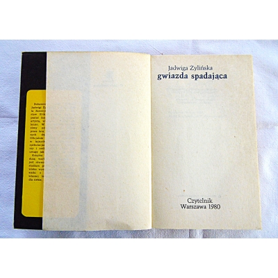 Żylińska J. GWIAZDA SPADAJĄCA