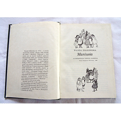 Żółkiewska W. MANIUSIA  Dzieciństwo Marii Curie-Skłodowskiej