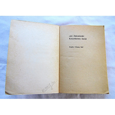 Zakrzewski J. KOLUMBOWY ŚWIAT