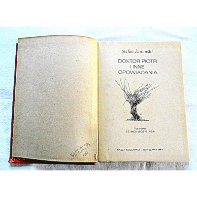 Żeromski S.  DOKTOR PIOTR I INNE OPOWIADANIA  31/7