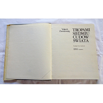 Zamarovsky' V . TROPAMI SIEDMIU CUDÓW ŚWIATA