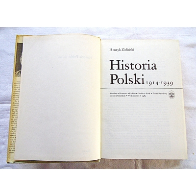 Zieliński H. HISTORIA POLSKI 1914-1939