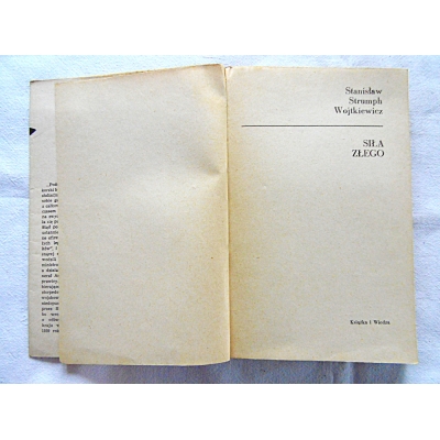 Strumph Wojtkiewicz S. SIŁA ZŁEGO  500/14